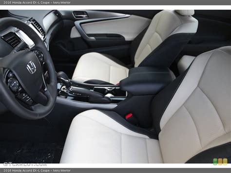 Ivory Interior Photo For The 2016 Honda Accord Ex L Coupe 108555690