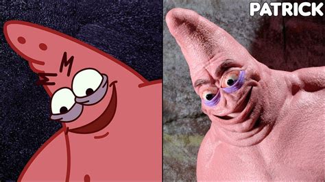 Patrick And Spongebob Real Life