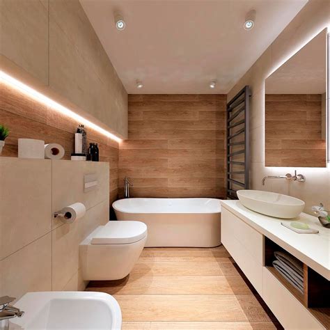 5 Amazing Bathrooms With Wood Effect Wall Tiles