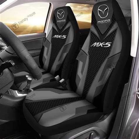 Mazda Mx 5 Car Seat Cover Set Of 2 Ver 1 Gray Podoshirt