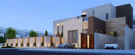 Villa In Dubai On Behance Facade Architecture Design Modern House