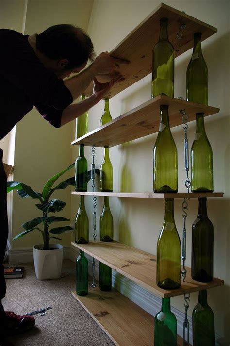 Uniqie And Creative Diy Crafts From Empty Wine Bottles 51 Recycled
