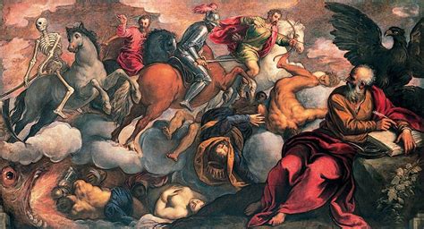 I Quattro Cavalieri Dellapocalisse 1581 1582 Jacopo Palma Il Giovane