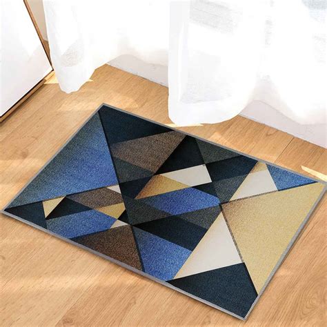 Modern Waterproof Anti Skid Floor Mat Kitchen Bathroom Carpet Home