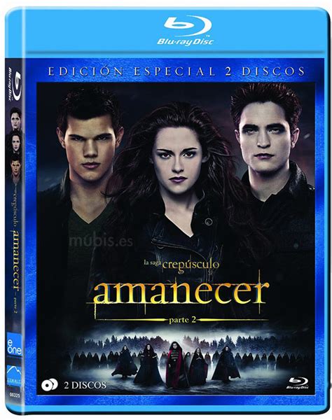 Carátula De Crepúsculo Amanecer Parte 2 Blu Ray