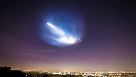 Elon Musk S Spacex Launch Lights Up California Sky Newshub