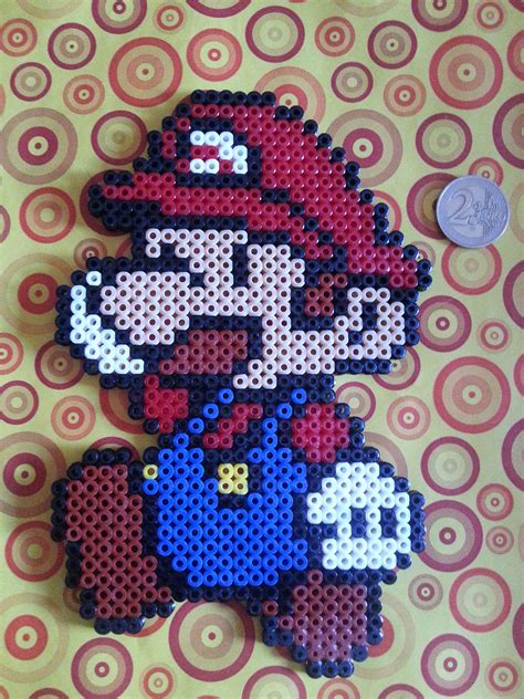Mario Bros Hama Beads Plantilla 1 12 Hama Beads De Super Mario