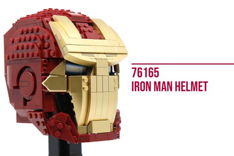 Review Lego 76165 Iron Man Helmet Jays Brick Blog