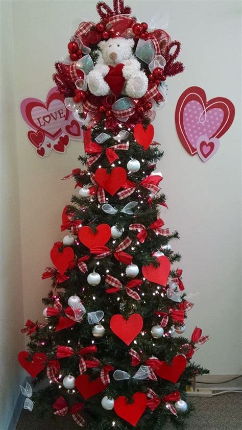 February 2017 Valentine Tree Valentine Tree Diy Valentines Day