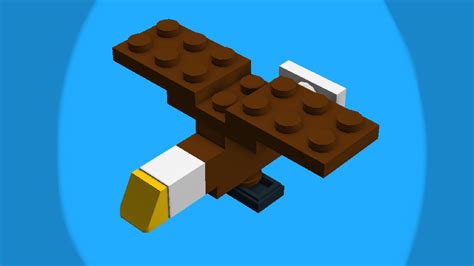 Teeny Tiny Lego Animals How To Build An Eagle Youtube