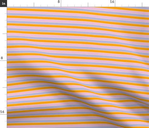 Pretty Stripes Nude Background Fabric Spoonflower