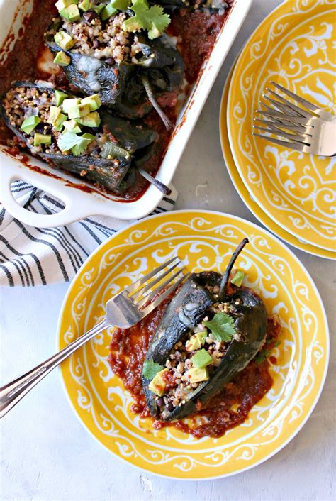 Baked Chiles Rellenos Recipe Stuffed Peppers Chile Relleno Recipe