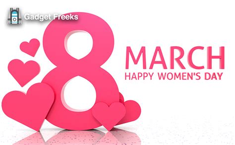 You fill my days with happiness and my world with love! Happy International Women's Day 2020: Images, GIF, Photos ...