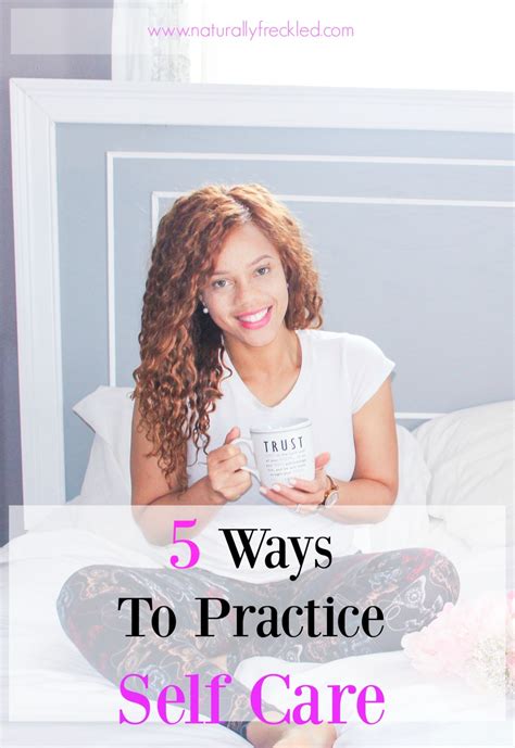 5 ways to practice self care