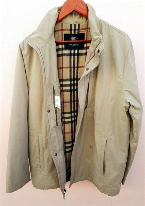 details about rare burberry london jacket beige nova check for mens size 52 in 2020 burberry