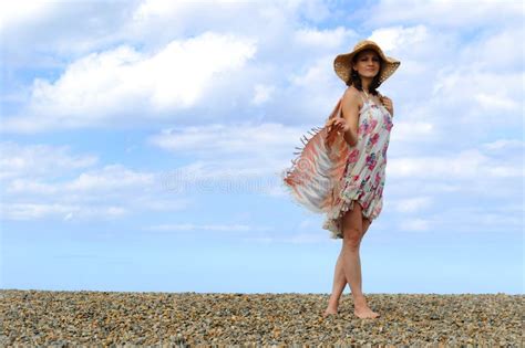 Young Woman Beach Free Stock Photos And Pictures Young Woman Beach
