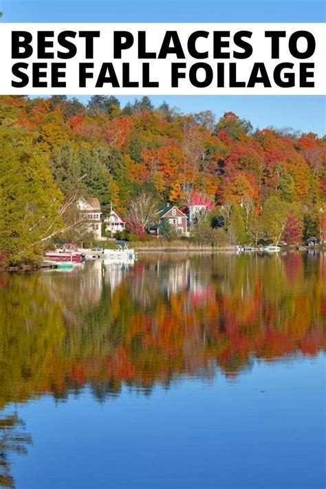 Best Places To See Fall Foliage In The Northeast Us Video Video