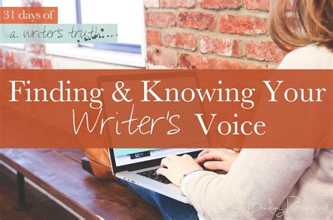 finding and knowing your writer s voice ~ alanna rusnak