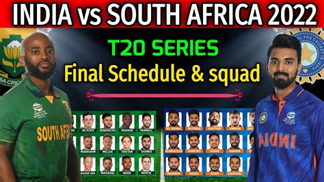 India Vs South Africa T20 Series 2022 South Africa T20 Squad And All