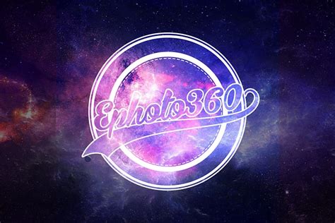 Create galaxy style free name logo