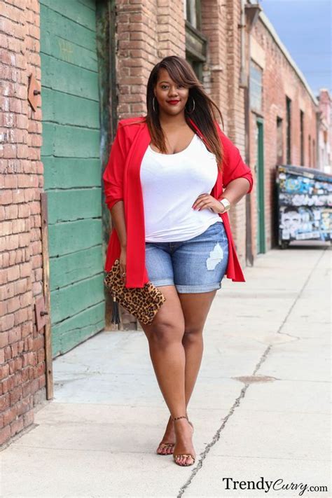 67 Plus Size Summer Outfits With Shorts Page 36 Of 69