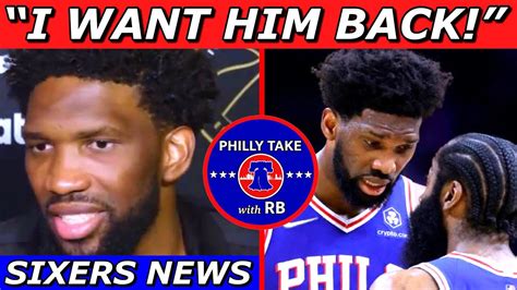 Joel Embiid Wants James Harden Back On Sixers Paul Reed Stays Pat Bev Message To Harden