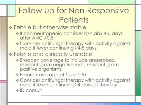 Ppt Febrile Neutropenia A Review Of The Guidelines Powerpoint