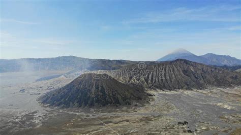 East Java Indonesia Mount Bromo Gunung Bromo Is Active Volcano Stock