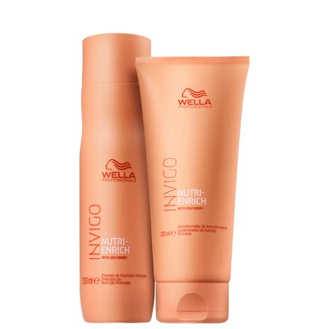 Kit Invigo Nutri Enrich Duo Wella Professionals 2 Produtos Wella