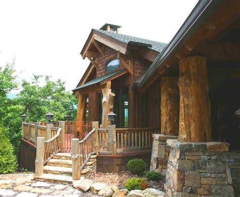 Residential Design 6 Whiteside Rustic Home Design Moose Mountain