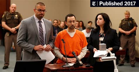 Gymnastics Doctor Larry Nassar Pleads Guilty To Molestation Charges