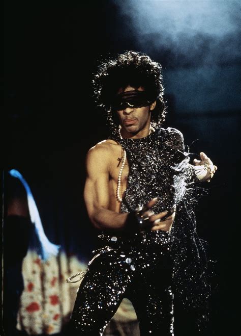 Prince Rare Pic From The Purple Rain Tour 1985 Mavis Staples Sheila