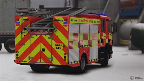 2015 Scania P280 Essex Fire And Rescue Appliance Angloco Els Para Gta 5