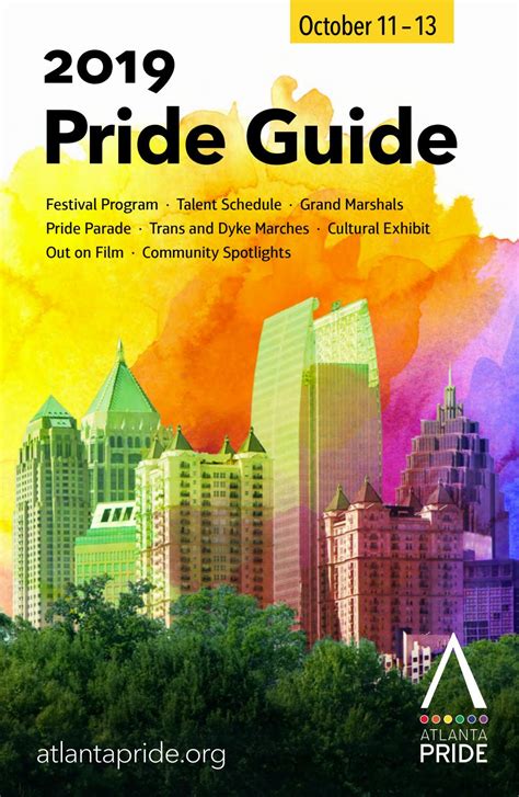 2019 Atlanta Pride Guide By Atlanta Pride Committee Issuu