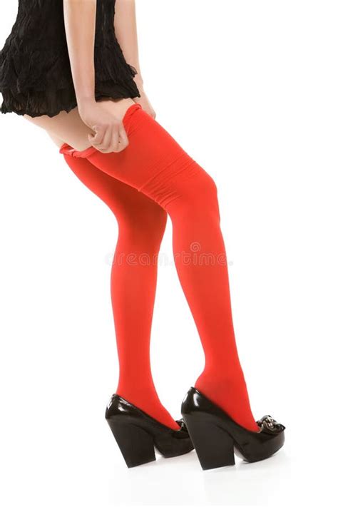 Red Stockings Picture Image