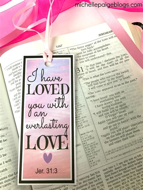 Michelle Paige Blogs 10 Scripture Valentines To Print