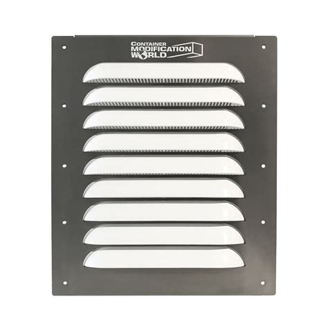 Big Air 45 Louvered Gable Vent The Container Guy