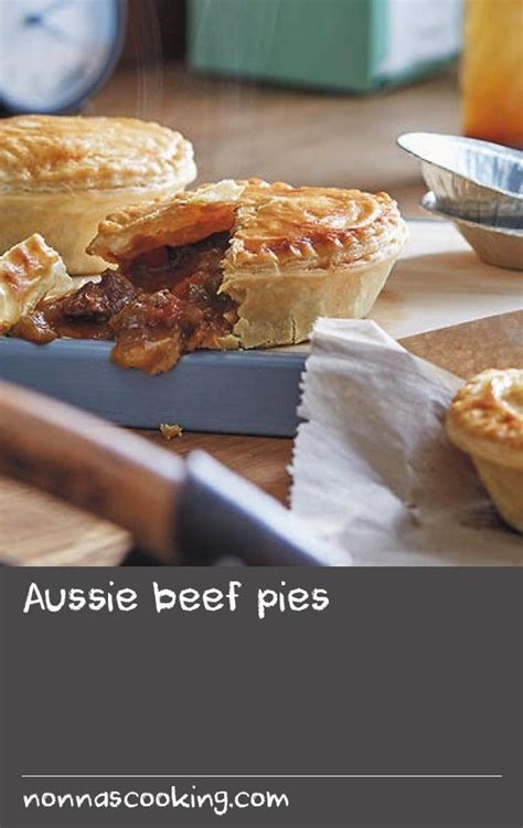 Aussie Beef Pies Recipe Aussie Beef Beef Pies Delicious Pies