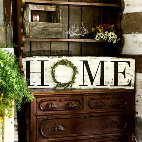 Farmhouse Decor Rustic Home Decor Home Wreath Sign Home Sign