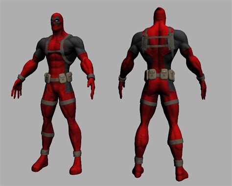 Deadpool Low Poly At Skyrim Nexus Mods And Community