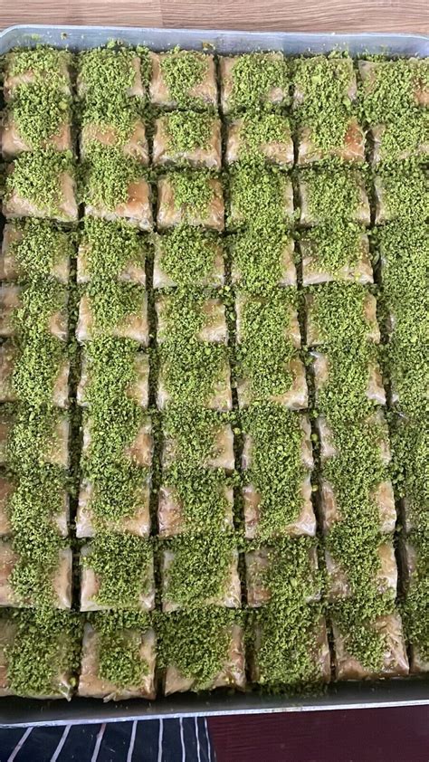 Turkish Premium Baklava Fresh Gaziantep Pistachio Baklawa Kg Best