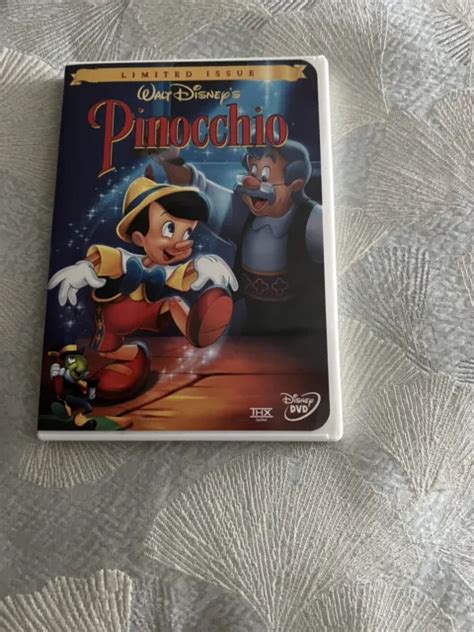 Walt Disney Pinocchio Limited Issue Dvd Movie 800 Picclick