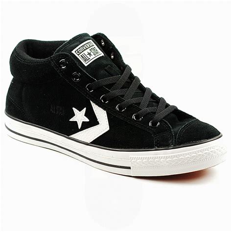 Converse Star Player Ls Black White Forty Two Skateboard Shop