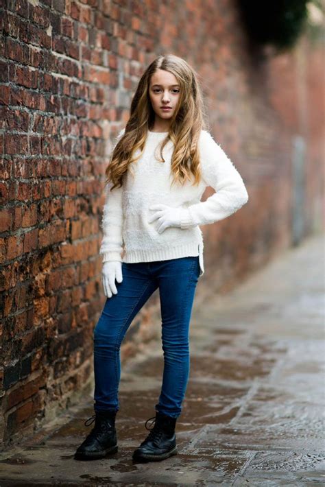 Martine Julia Photography Tween Girl Photoshoot In Shrewsbury Shropshire Winter Fashion Edit