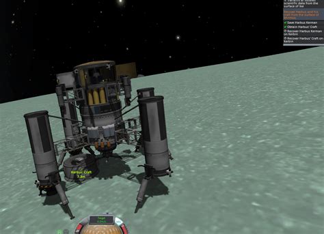 Trying To Recover A Craft From Surface On Minmus Ksp1 Gameplay