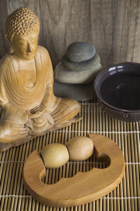 Zen Massage Roller Stock Image Image Of Massage Mind 50569165