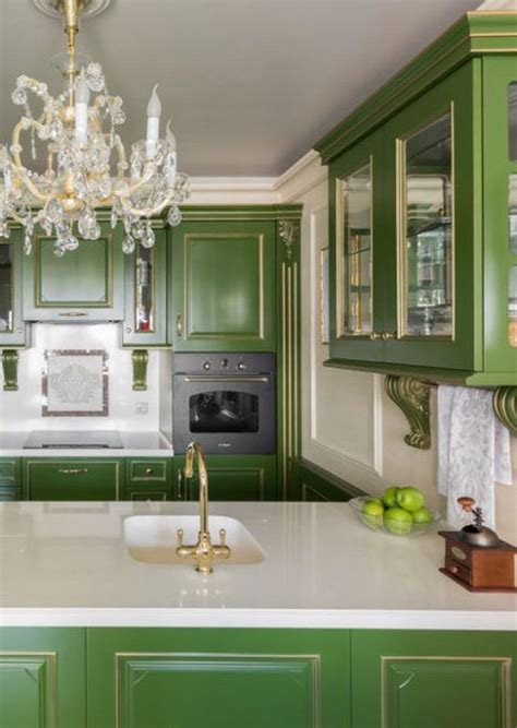 Beautiful And Cozy Green Kitchen Ideas Besthomish