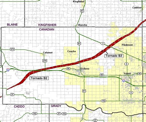 The 2019 el reno tornado was part of the december 12, 2019 tornado outbreak. Tornado B3 - The Richland Satellite Tornado of May 24, 2011