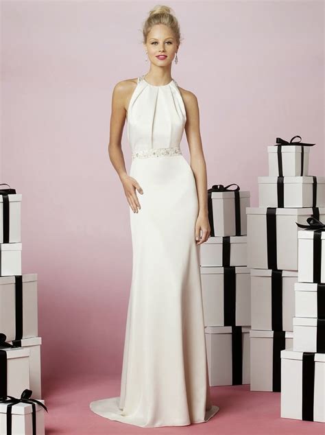 Long White Casual Wedding Dresses For Second Marriages Ideas