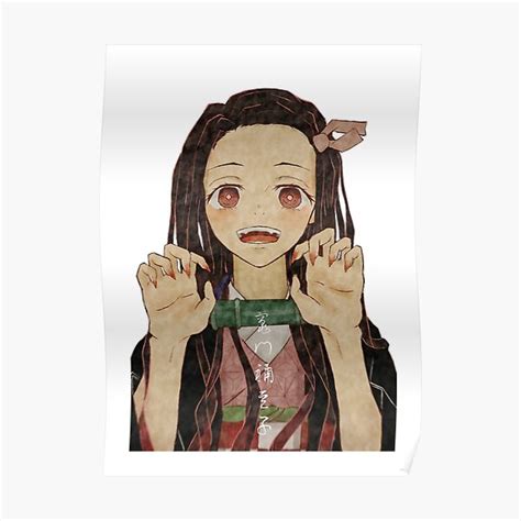 Unique anime designs on hard and soft cases and covers for samsung galaxy s21, s20, s10, s9, and more. Tiny Nezuko Posters | Redbubble